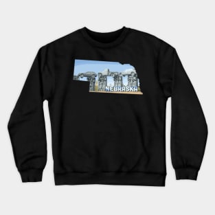 Nebraska state design / Nebraska lover / Nebraska carhenge gift idea / Nebraska home state Crewneck Sweatshirt